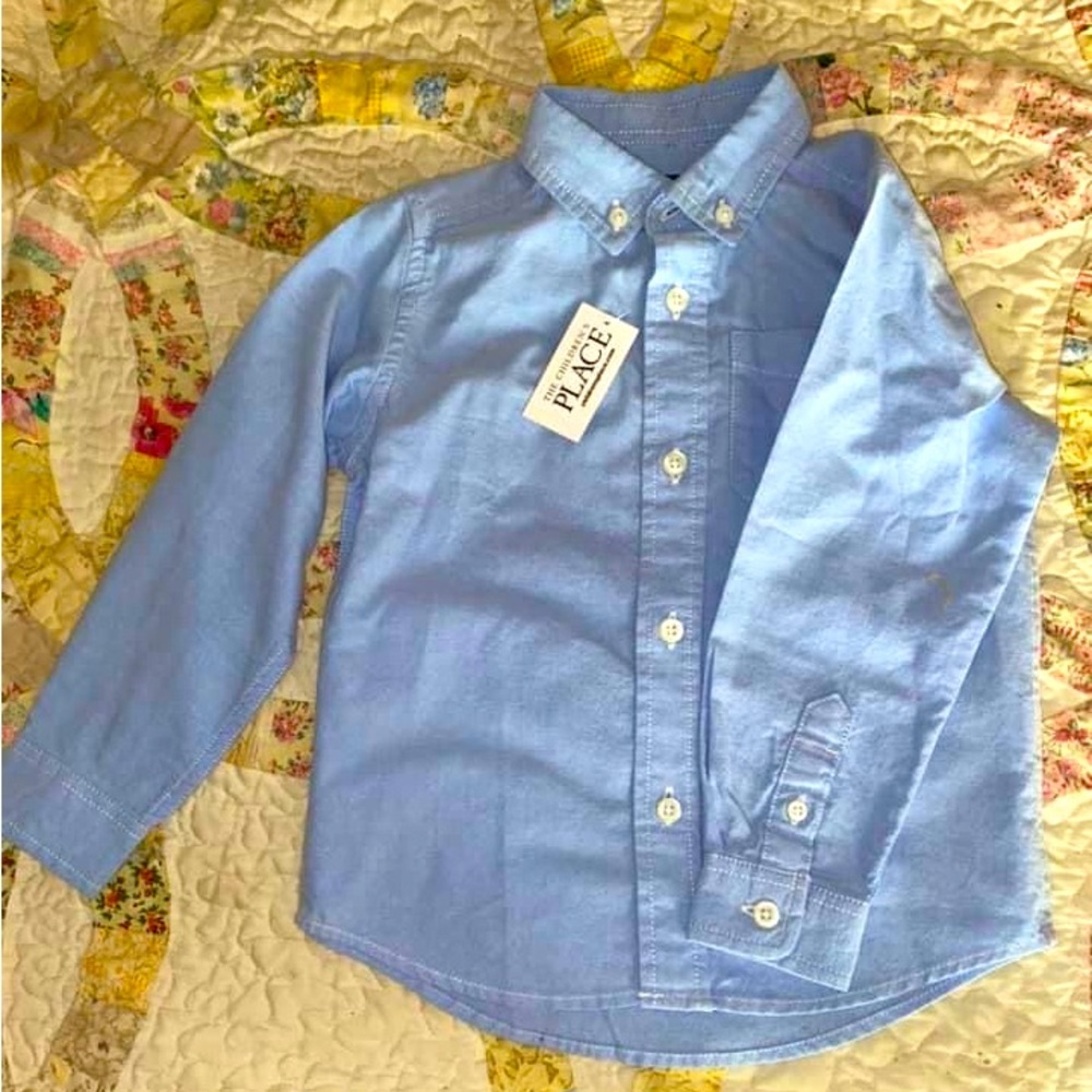 Blue dress shirt